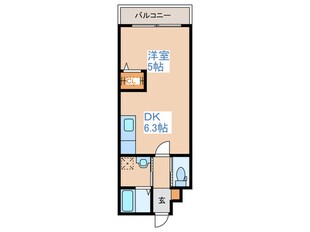 ブル－ベル和田の物件間取画像